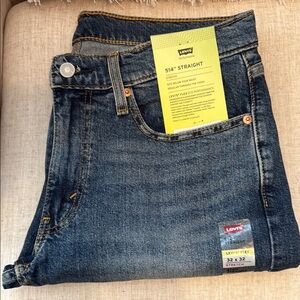 Levi's 514 Straight Jeans - Blue size 32x32